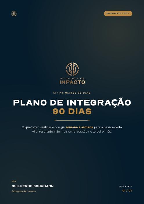PDF: Plano de Integração 90 dias