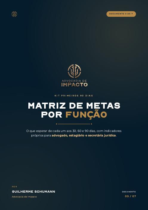 PDF: Matriz de Metas por Função