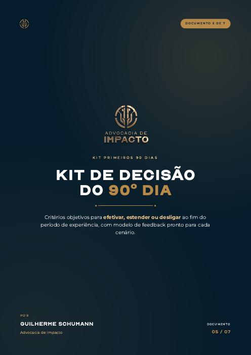 PDF: Kit de Decisão do 90º dia